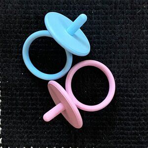Replacement Pacifier Blue/Pink for Vintage Cabbage Patch Kids, and Preemies
